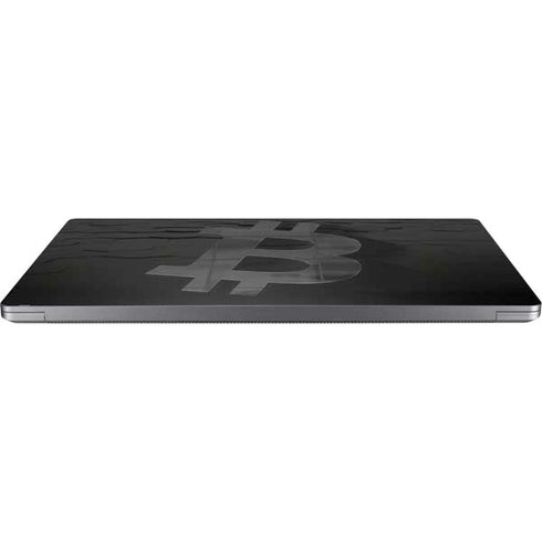 Bitcoin Textured Logo Universal Laptop 12in (9.8 x 6.8in) Skin
