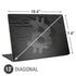 Bitcoin Textured Logo Universal Laptop 13in (10.6 x 7.6in) Skin