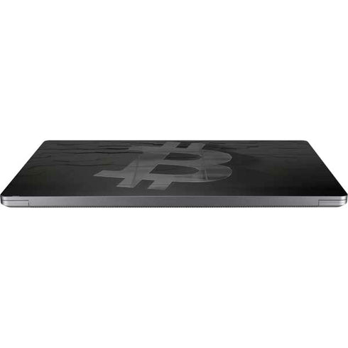 Bitcoin Textured Logo Universal Laptop 14in (11.4 x 8.2in) Skin