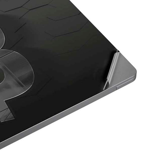 Bitcoin Textured Logo Universal Laptop 15in (12.2 x 8.8in) Skin