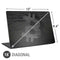 Bitcoin Textured Logo Universal Laptop 16in (13 x 9.4in) Skin