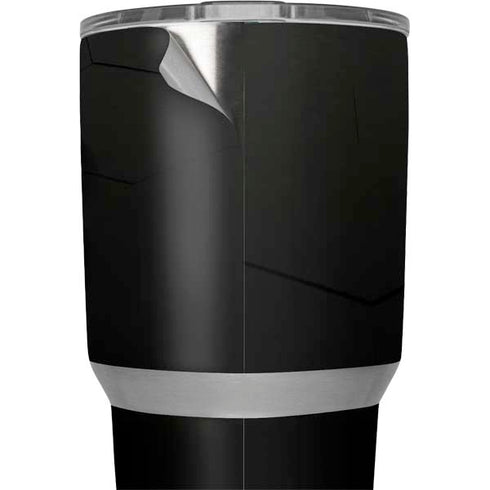 Bitcoin Textured Logo Yeti 30oz Rambler Tumbler Skin