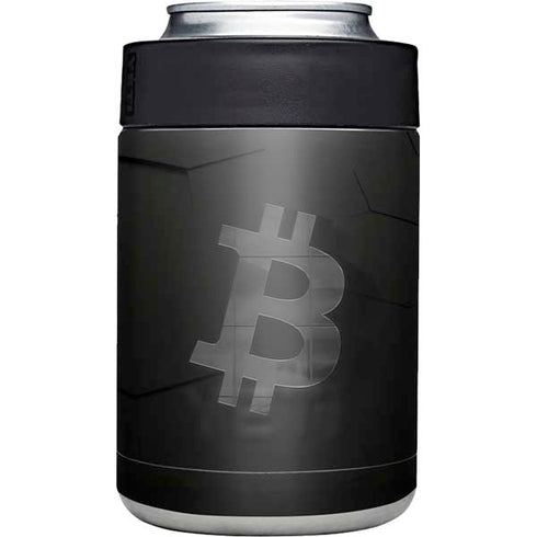 Bitcoin Textured Logo Yeti Colster Can Insulator Skin