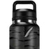 Bitcoin Textured Logo YETI Rambler 36oz Bottle Skin