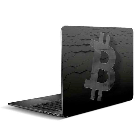 Bitcoin Textured Logo Zenbook UX305FA 13.3in Skin