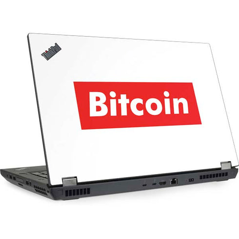 Bitcoin Crypto Lenovo ThinkPad Skin