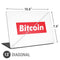 Bitcoin Crypto Universal Laptop 13in (10.6 x 7.6in) Skin