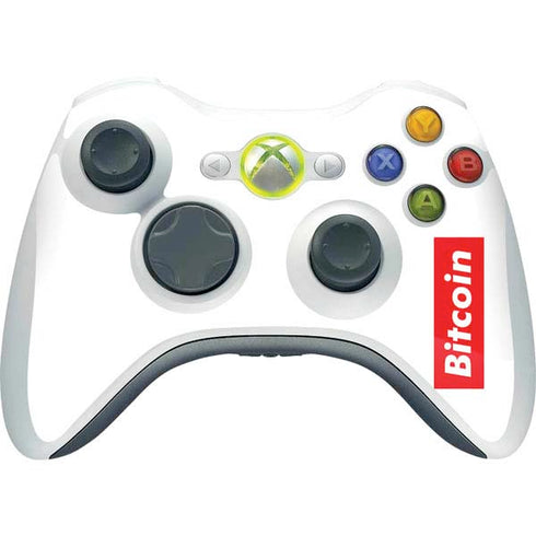 Bitcoin Crypto Xbox 360 Wireless Controller Skin