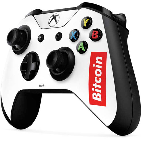 Bitcoin Crypto Xbox One X Controller Skin