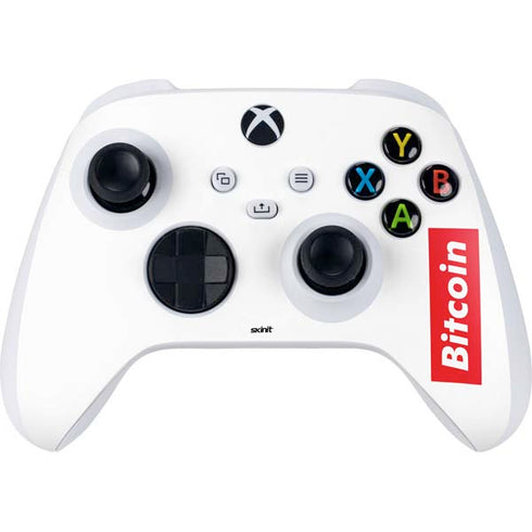 Bitcoin Crypto Xbox Series S Controller Skin