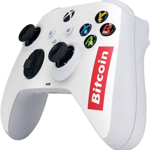 Bitcoin Crypto Xbox Series S Controller Skin