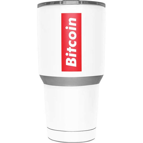 Bitcoin Crypto Yeti 30oz Rambler Tumbler Skin