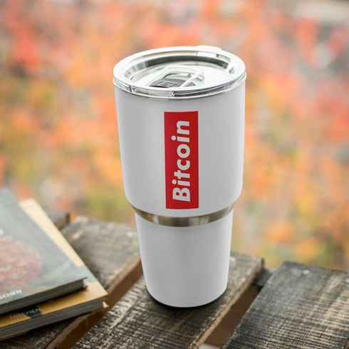 Bitcoin Crypto Yeti 30oz Rambler Tumbler Skin