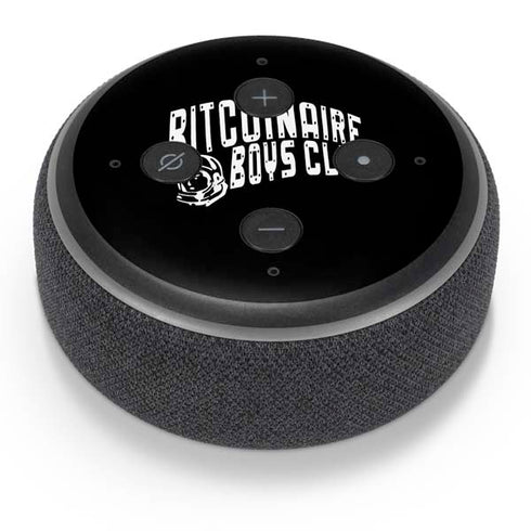 Bitcoinaire Boys Club Amazon Echo Dot Skin