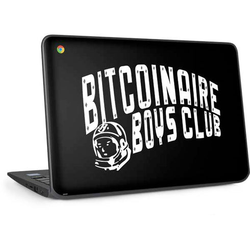 Bitcoinaire Boys Club HP Chromebook Skin