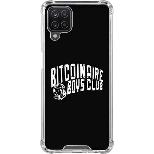 Bitcoinaire Boys Club Galaxy A12 Clear Case