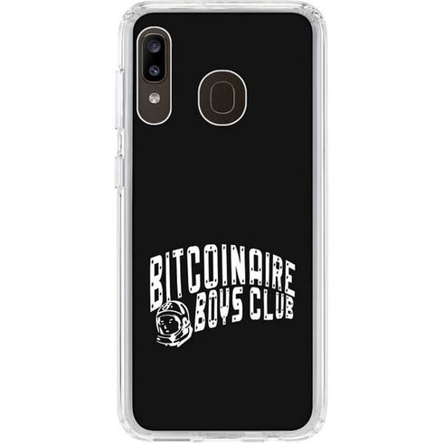 Bitcoinaire Boys Club Galaxy A20 Clear Case