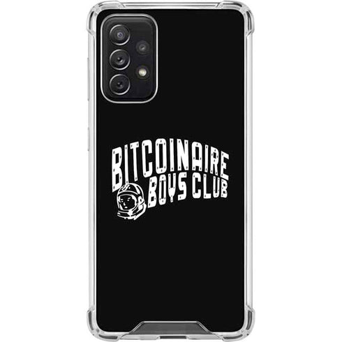 Bitcoinaire Boys Club Galaxy A72 5G Clear Case