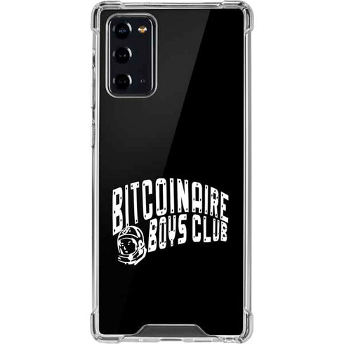 Bitcoinaire Boys Club Galaxy Note20 5G Clear Case