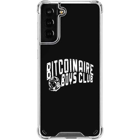 Bitcoinaire Boys Club Galaxy S21 Plus 5G Clear Case