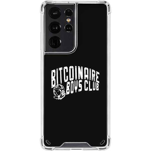 Bitcoinaire Boys Club Galaxy S21 Ultra 5G Clear Case