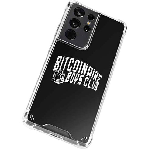 Bitcoinaire Boys Club Galaxy S21 Ultra 5G Clear Case