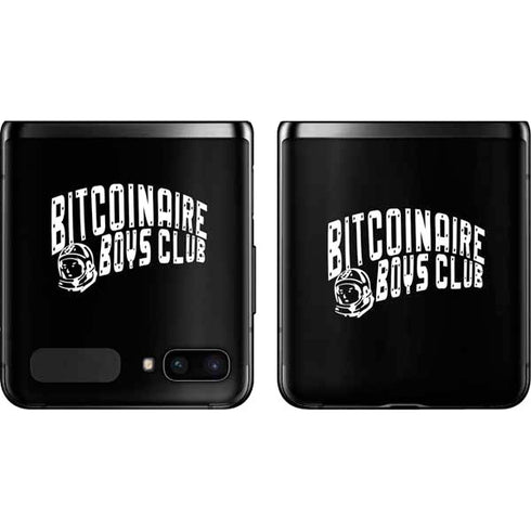 Bitcoinaire Boys Club Galaxy Z Flip Skin
