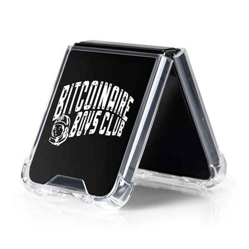 Bitcoinaire Boys Club Galaxy Z Flip5 5G Clear Case