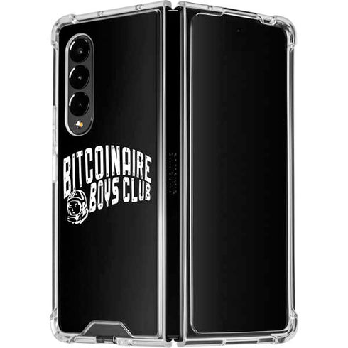 Bitcoinaire Boys Club Galaxy Z Fold4 5G Clear Case