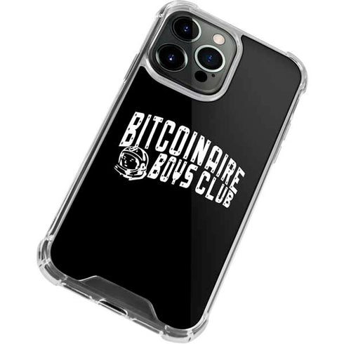 Bitcoinaire Boys Club iPhone 13 Pro Max Clear Case