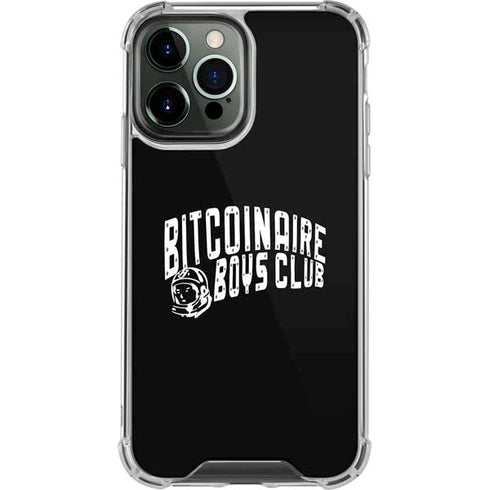 Bitcoinaire Boys Club iPhone 14 Pro Max Clear Case