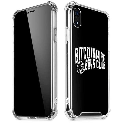 Bitcoinaire Boys Club iPhone XR Clear Case
