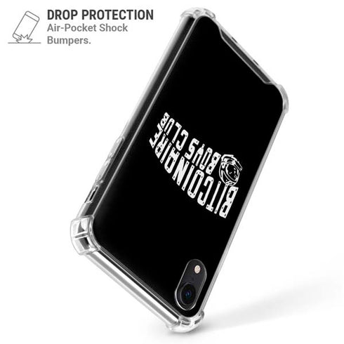 Bitcoinaire Boys Club iPhone XR Clear Case