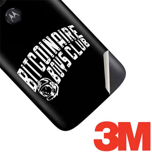 Bitcoinaire Boys Club Moto E5 Play Skin