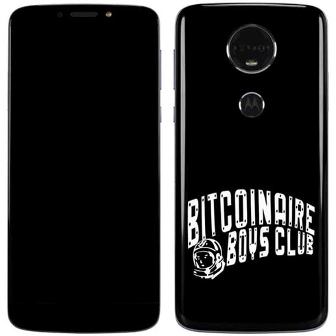 Bitcoinaire Boys Club Moto E5 Plus Skin