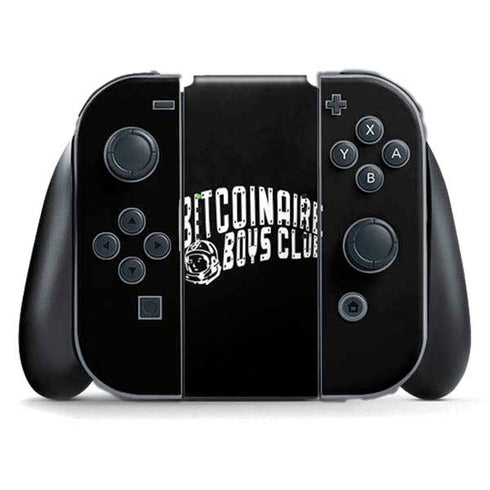 Bitcoinaire Boys Club Nintendo Switch (2017-2021) Joy-Con Controller Skin