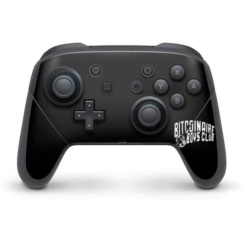 Bitcoinaire Boys Club Nintendo Switch Pro Controller Skin