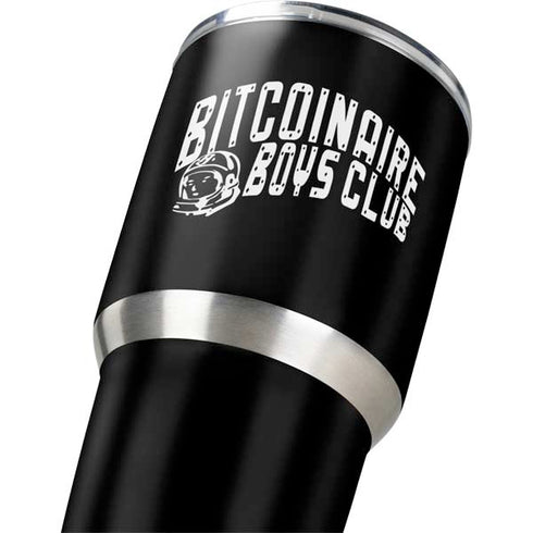 Bitcoinaire Boys Club Yeti 30oz Rambler Tumbler Skin