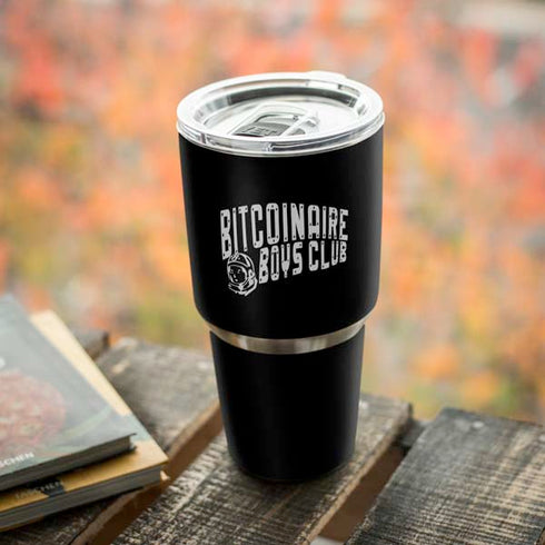 Bitcoinaire Boys Club Yeti 30oz Rambler Tumbler Skin