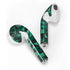 Black & Green Apple AirPods 2 Skin
