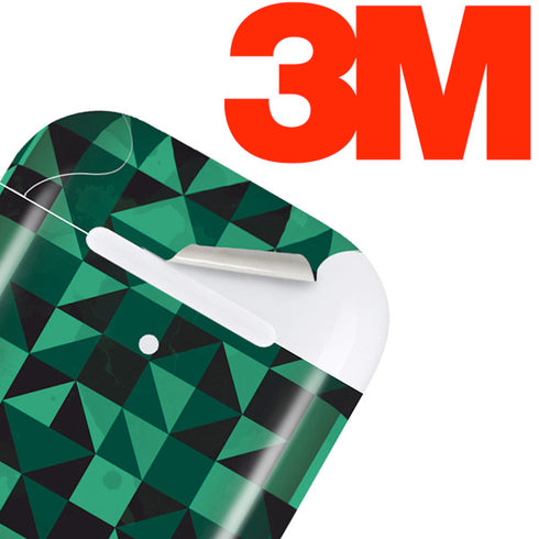 Black & Green Apple AirPods 2 Skin