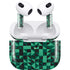 Black & Green Apple AirPods (3rd Gen 2021) Skin