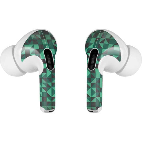Black & Green Apple AirPods Pro Skin