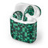Black & Green Apple AirPods Skin