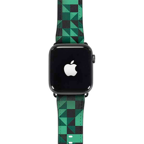 Black & Green Apple Watch Band 42-44mm