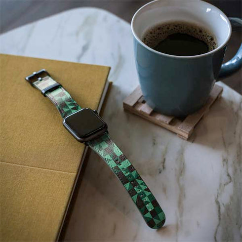 Black & Green Apple Watch Band 38-40mm