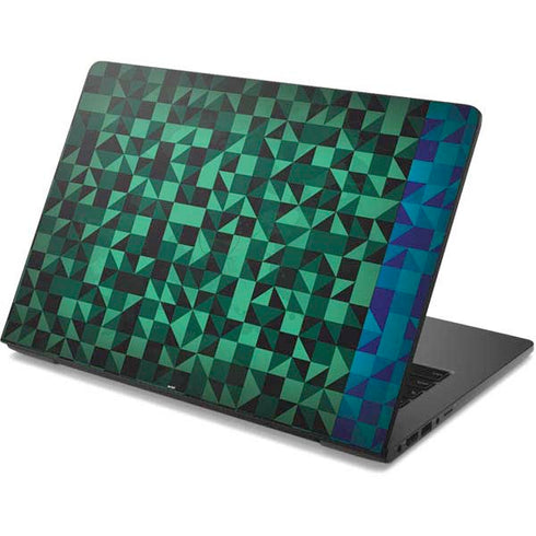 Black & Green Dell Chromebook Skin
