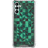 Black & Green Galaxy A13 5G Clear Case