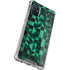 Black & Green Galaxy A51 5G Clear Case