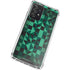 Black & Green Galaxy A52 5G Clear Case